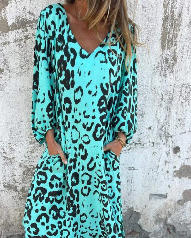 Carine™ | Boheemse casual jurk