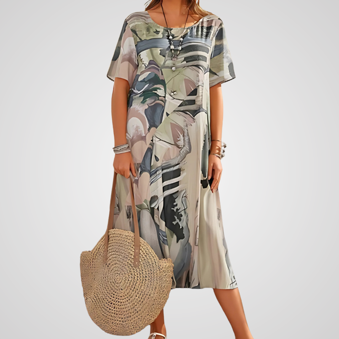 Karin™ | Zomerse midi jurk