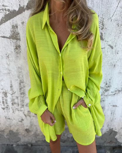 Eva™ | Casual tweedelige zomerset