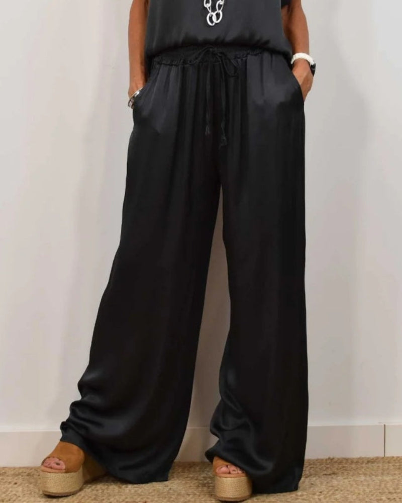 Miarianne™ | Elegante zijde tweedelig set