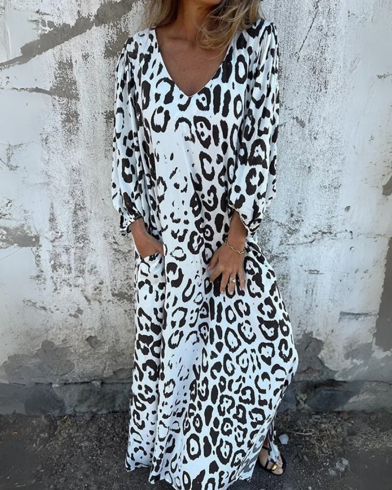 Carine™ | Boheemse casual jurk