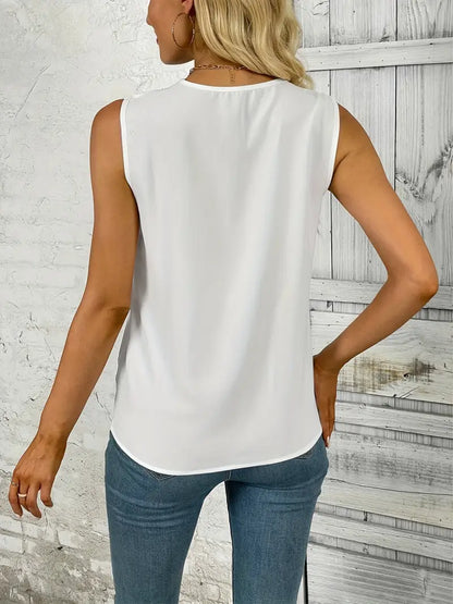 Eline™ | Casual mouwloze top