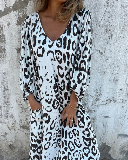 Carine™ | Boheemse casual jurk