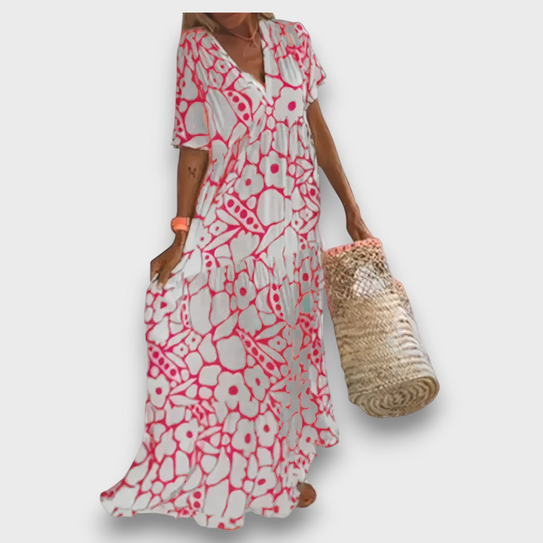 Manon™ | Luchtge maxijurk