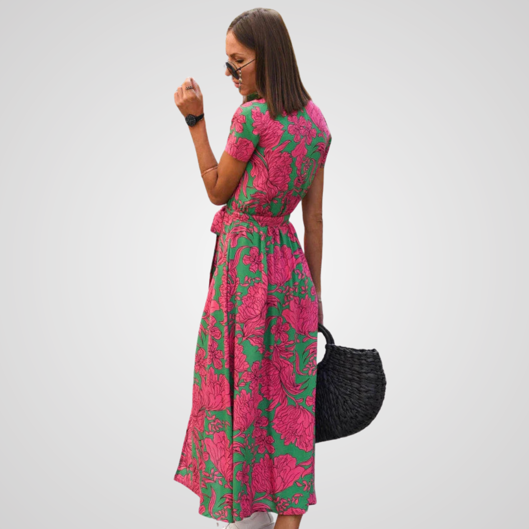 Lina™ | Zomerjurk met print