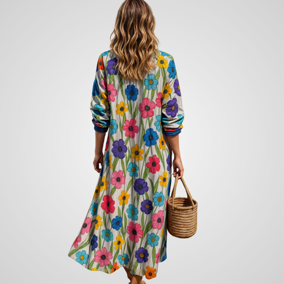 Evelin™ | Luchtige maxi jurk