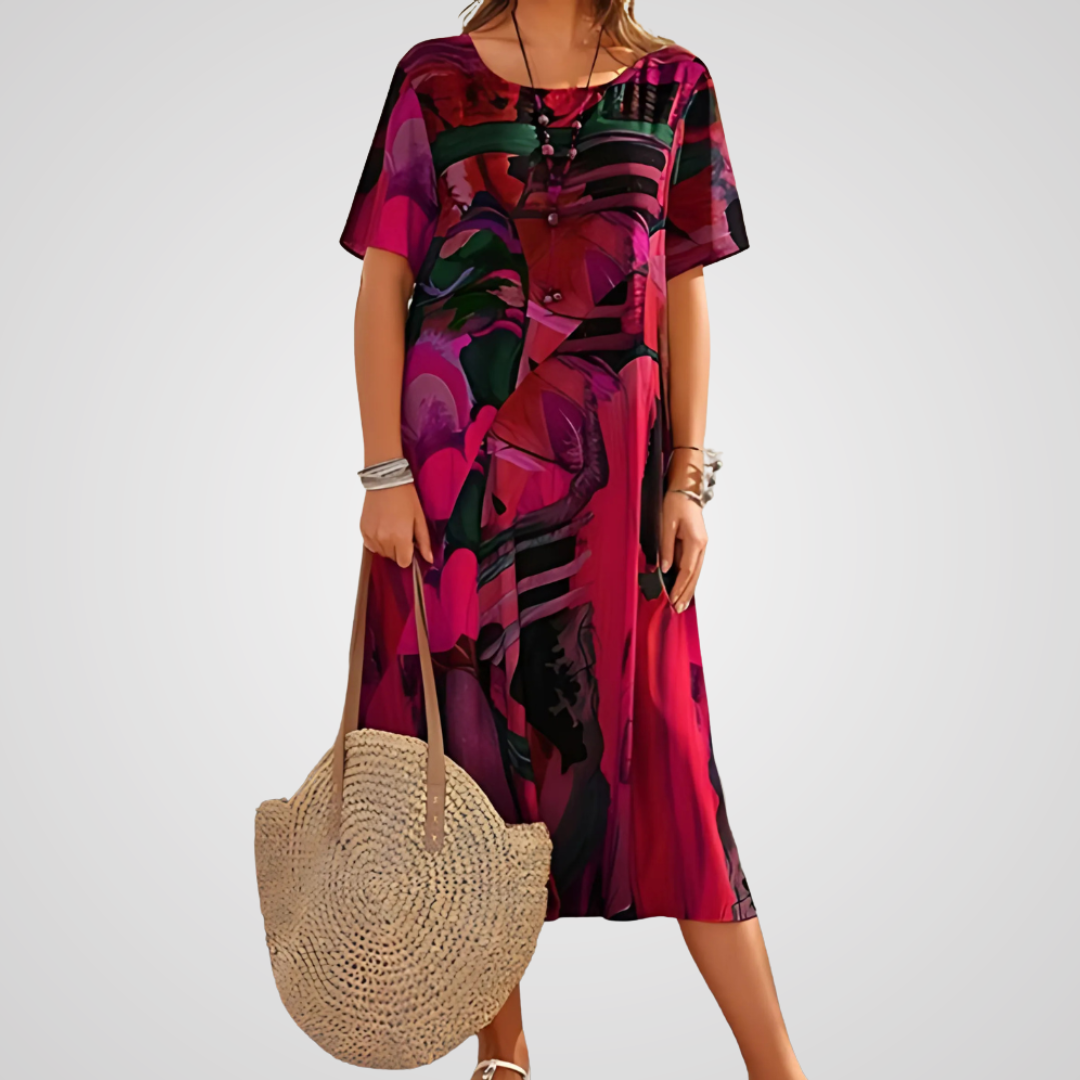 Karin™ | Zomerse midi jurk