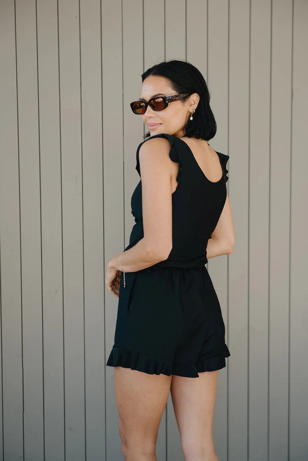 Sophie™ | Elegant badpak met volants en busteondersteuning