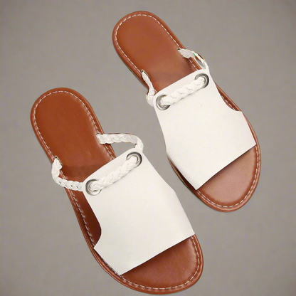 Katelina™ | Handgemaakte platte sandalen van premium materiaal
