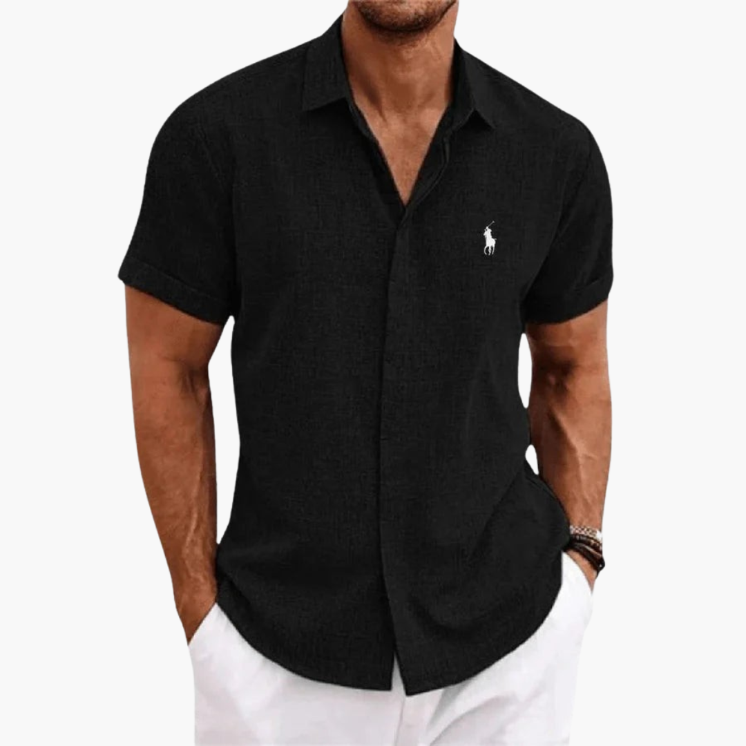 Men’s Short-Sleeve Woven Shirt