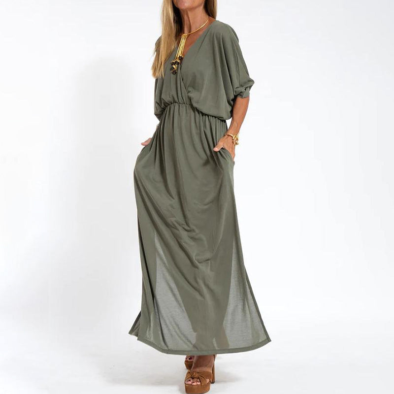 Ellen™ | Elegante luchtige maxi jurk