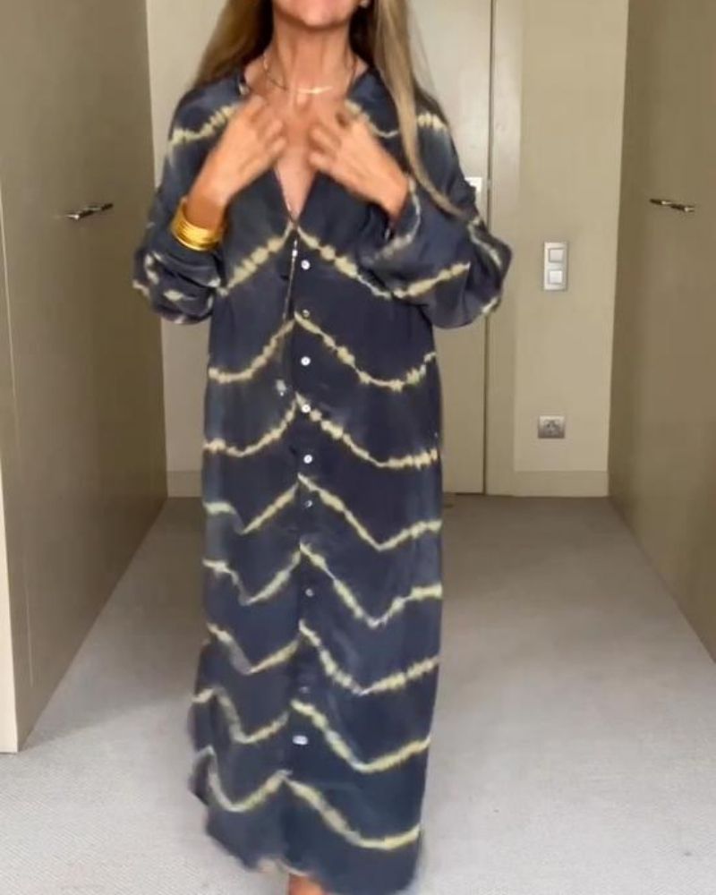 Belinda™ | Maxi jurk met V-hals