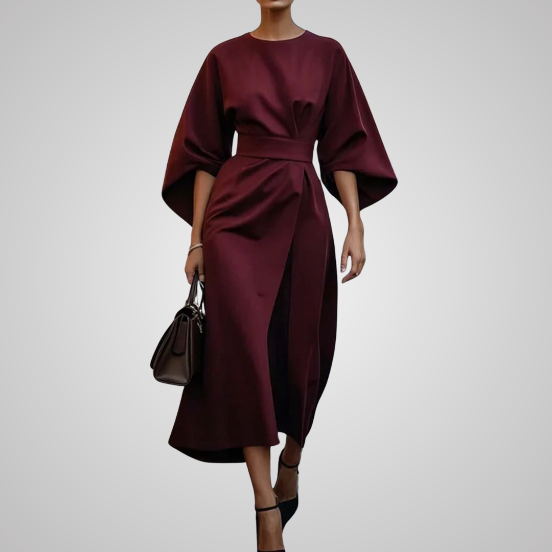 Lora™ | Elegante getailleerde jurk