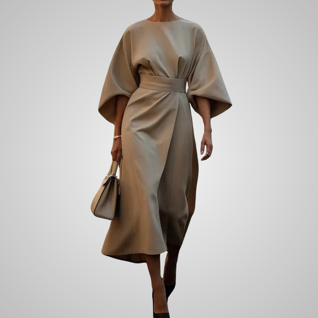 Lora™ | Elegante getailleerde jurk