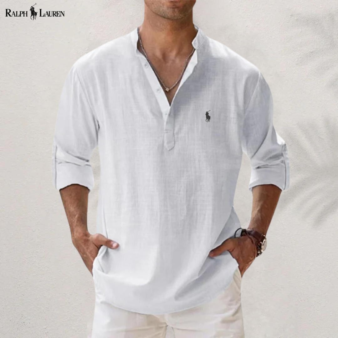 RL™ Linen Henley Popover