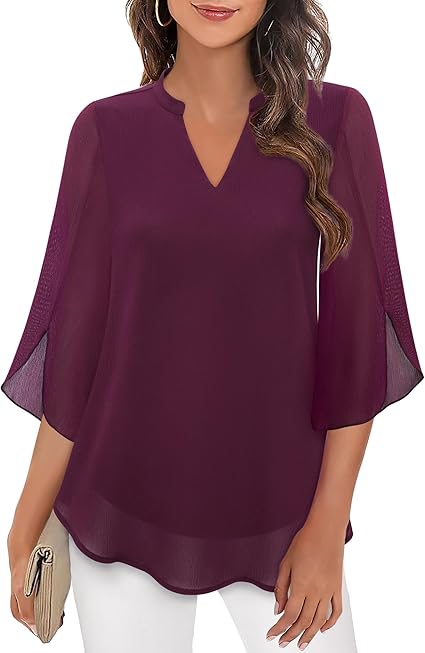Annelyn™ | Luxe chiffon blouse