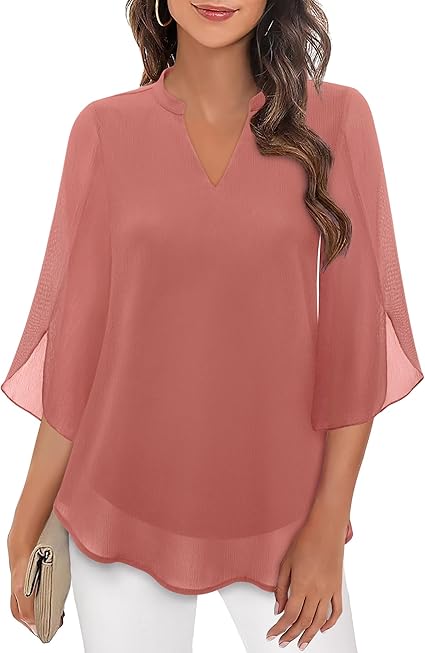Annelyn™ | Luxe chiffon blouse