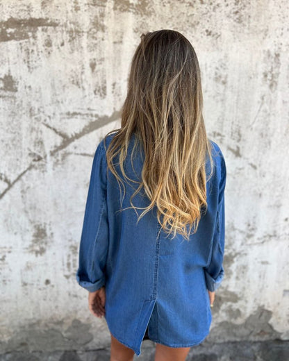 Mireia™ | Denim Lente Blazer
