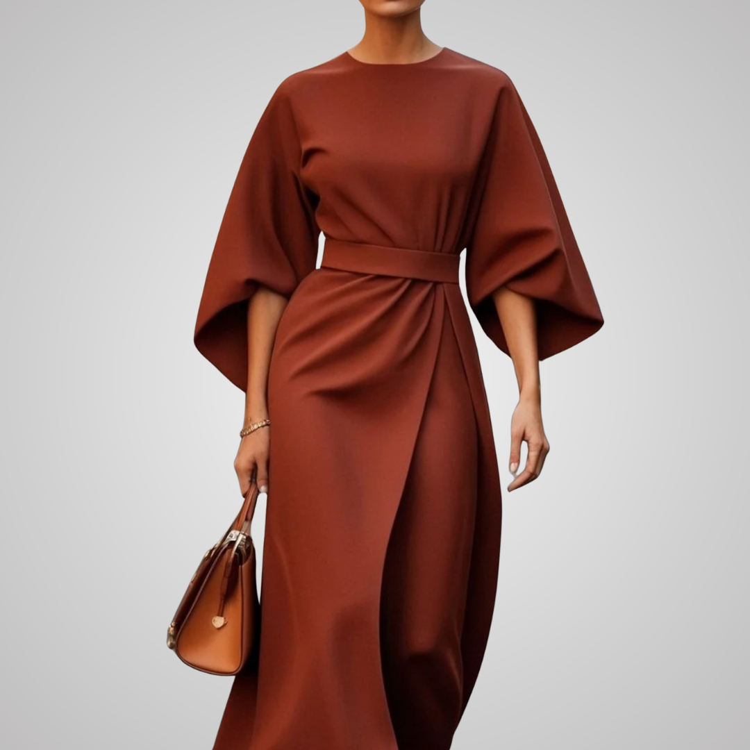 Lora™ | Elegante getailleerde jurk