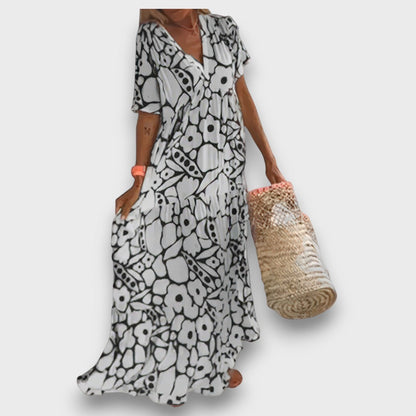 Manon™ | Luchtge maxijurk