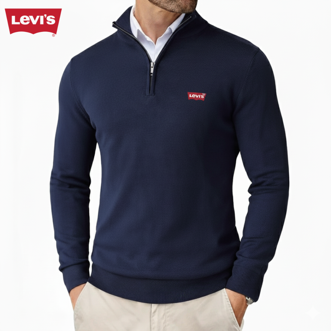 Levi’s™ Classic Quarter-Zip Knit Sweater