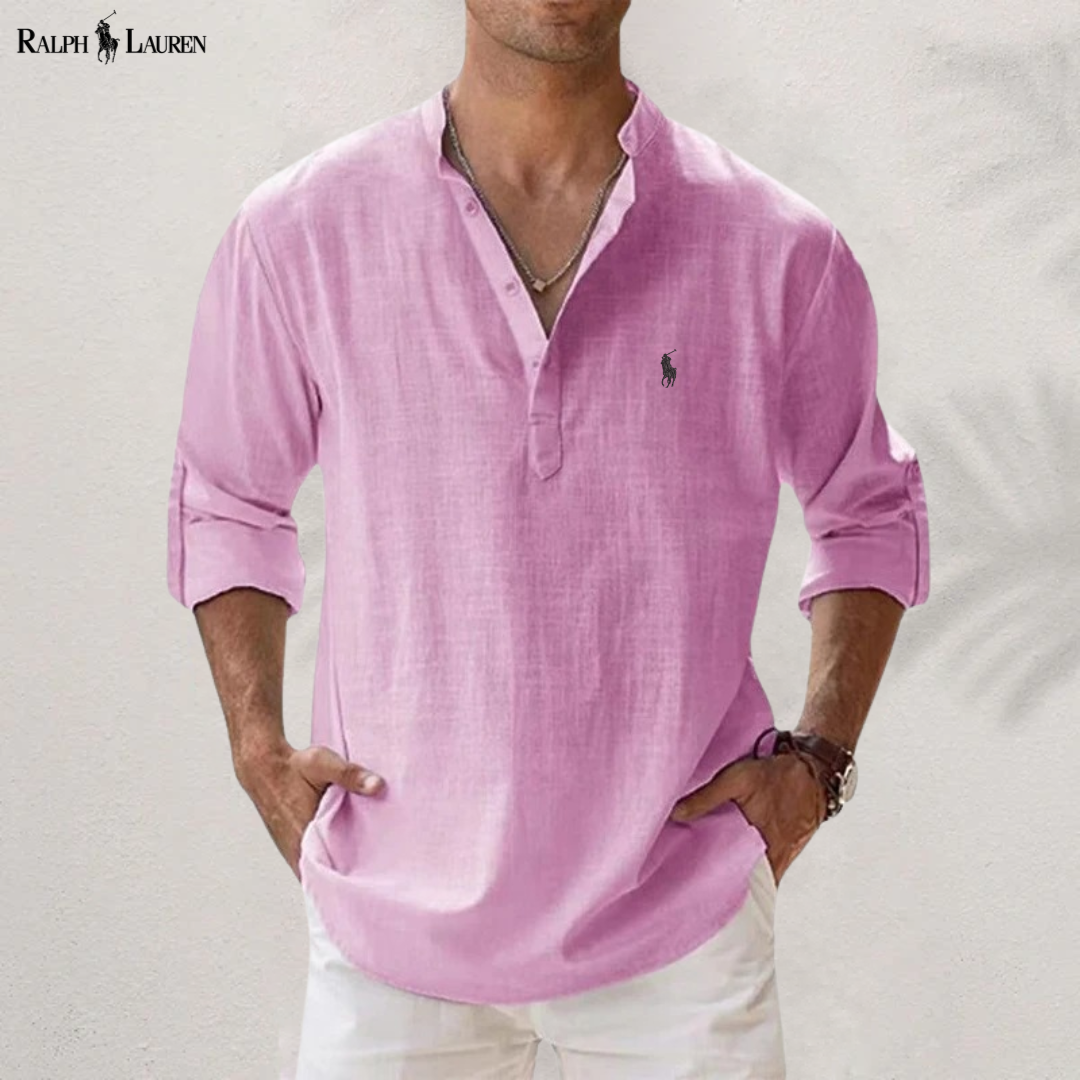 RL™ Linen Henley Popover