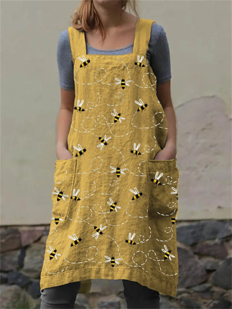 BEE - GEBORDUURD UTILITY SCHORT