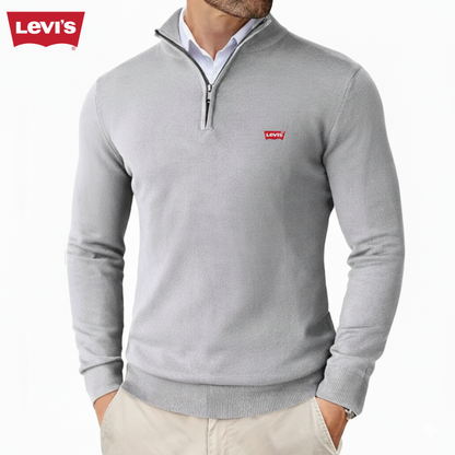 Levi’s™ Classic Quarter-Zip Knit Sweater