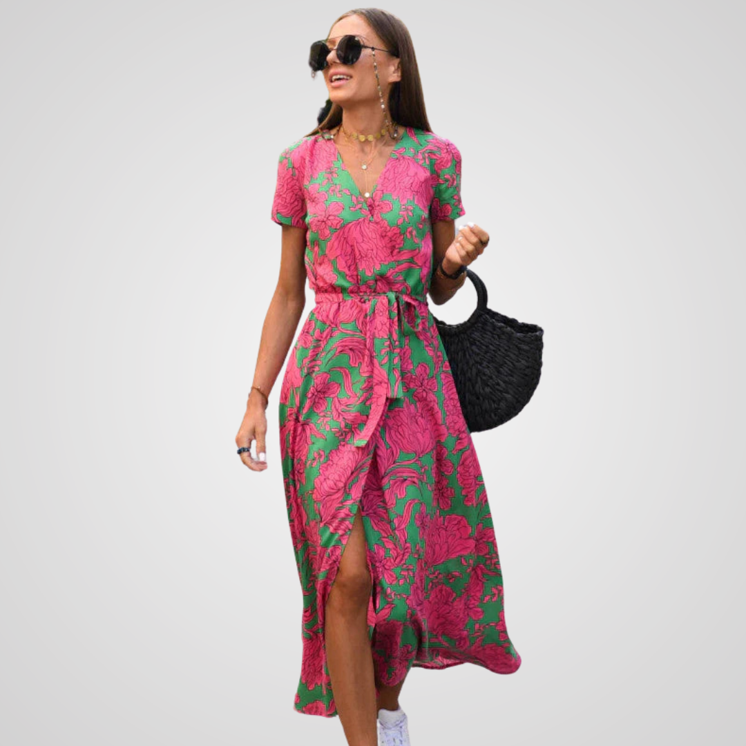 Lina™ | Zomerjurk met print