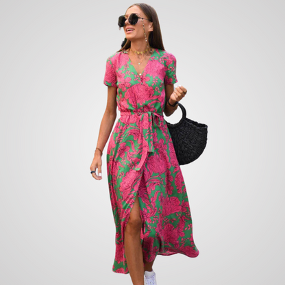 Lina™ | Zomerjurk met print