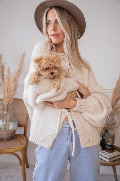 Mily™ | Vest met strikjes