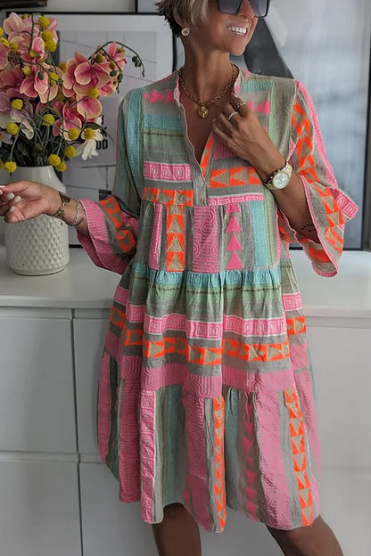 Vespera™ | Abstracte jurk