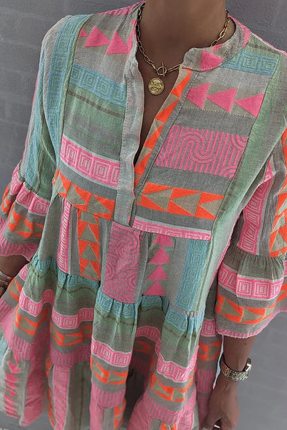 Vespera™ | Abstracte jurk