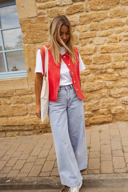 Lina™ | Zomervest met retro flair