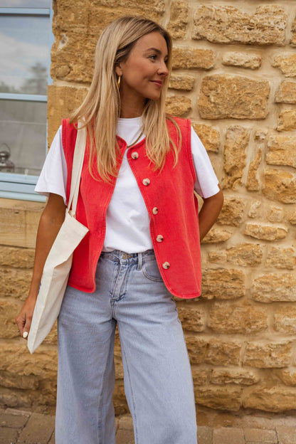 Lina™ | Zomervest met retro flair