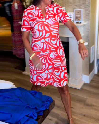 Mandy™ | Midi zomerjurk