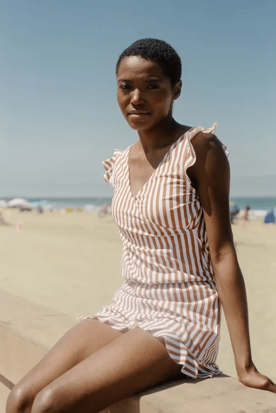 Sophie™ | Elegant badpak met volants en busteondersteuning