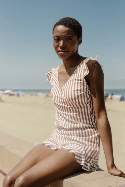 Sophie™ | Elegant badpak met volants en busteondersteuning