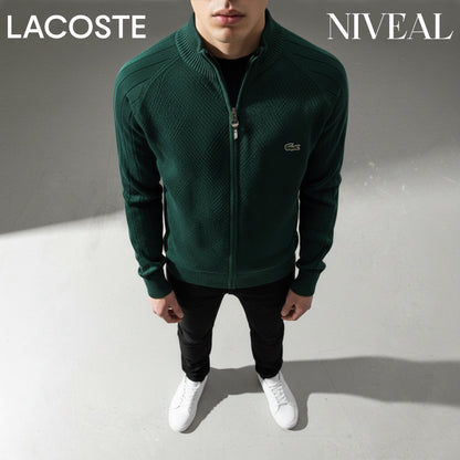 LC™ Men's Textured Zip-Up Sweater