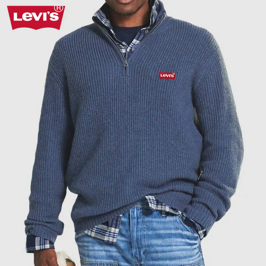 Levi's™ Men’s  Ribbed Knit Zip-Up Sweater