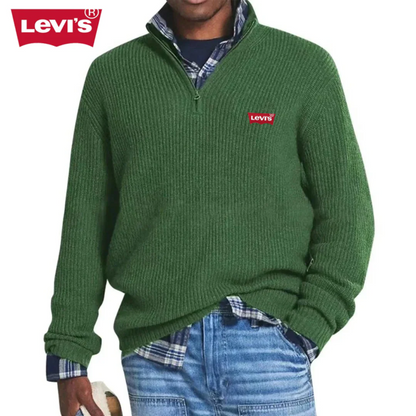 Levi's™ Men’s  Ribbed Knit Zip-Up Sweater