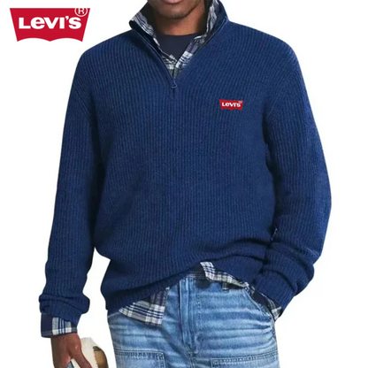 Levi's™ Men’s  Ribbed Knit Zip-Up Sweater