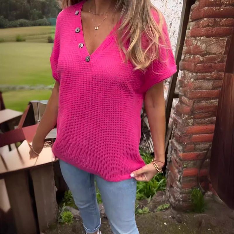 Nina™ | Top met korte mouwen